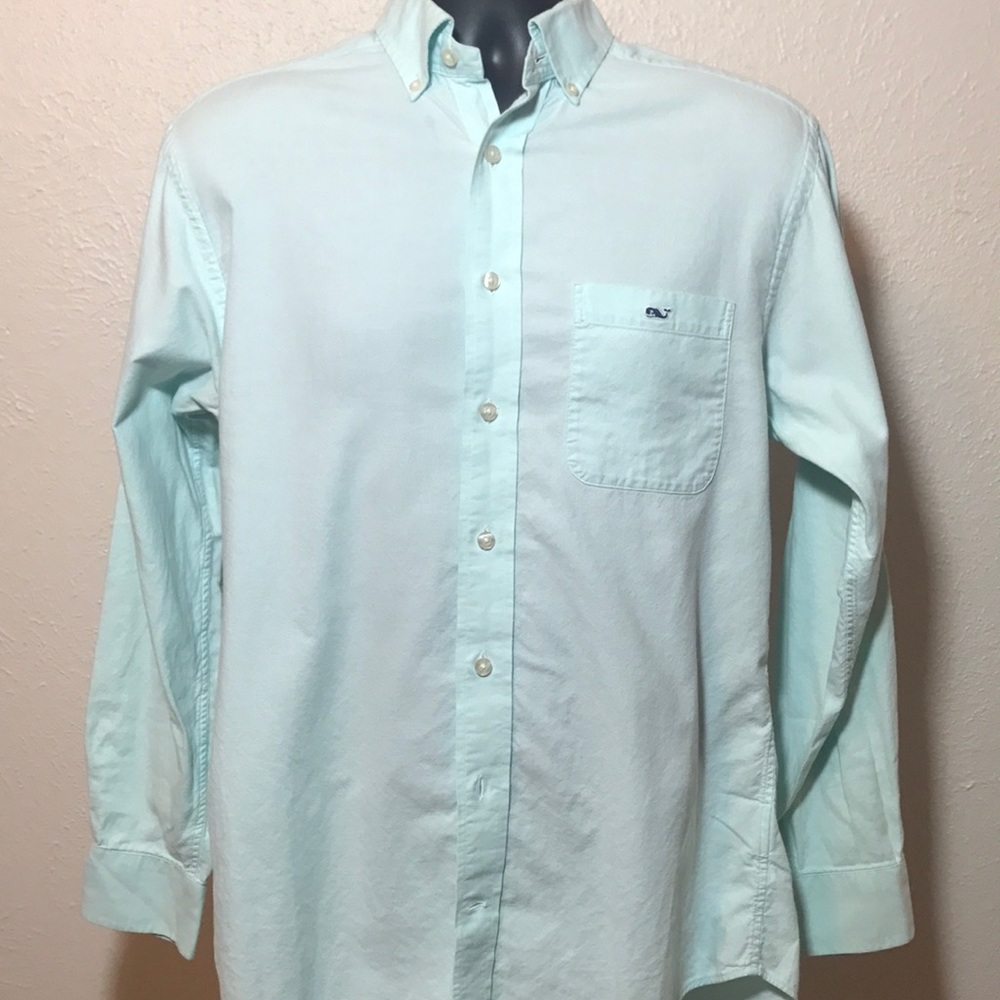 Vineyard Vines Tucker Shirt men's Small Light Blue